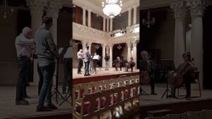 На репетиції в Національній філармонії України #music