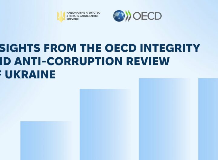 Insights from the OECD Integrity and Anti-Corruption Review of Ukraine