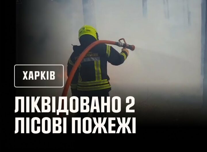 На Харківщині ліквідовані 2 лісові пожежі