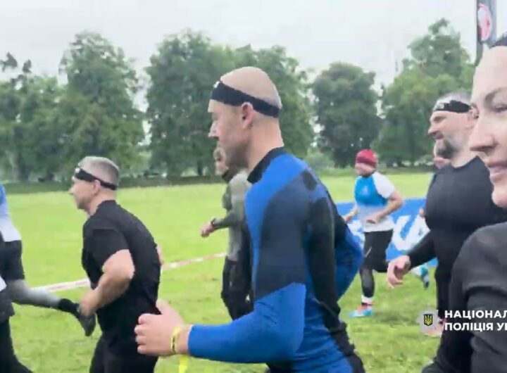 Кіберполіцейські долучилися до благодійного забігу SPARTAN KYIV 2025