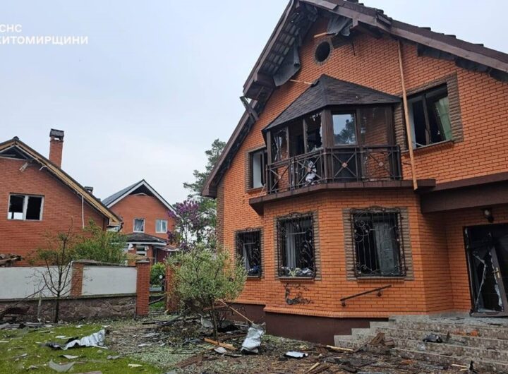 Новини України - Атака дронів: на Житомирщині пошкоджені будинки