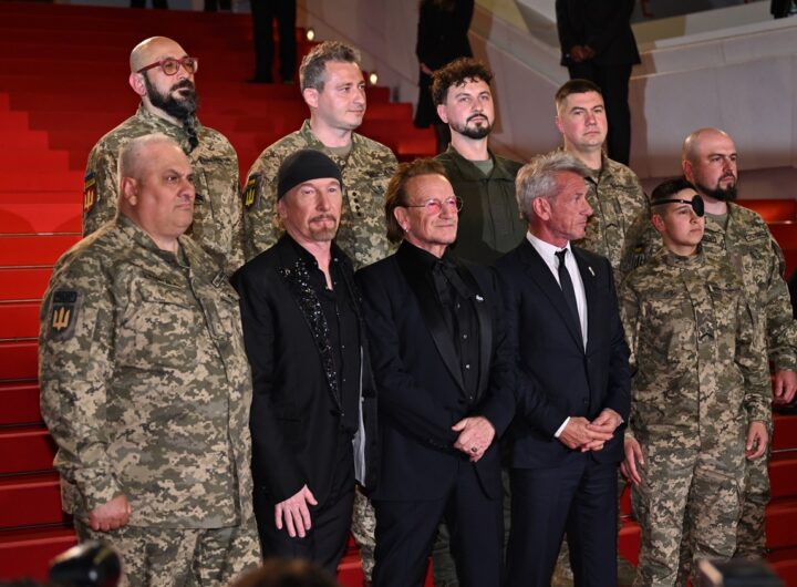 Новини світу - Боно з’явився на Каннському фестивалі разом з військовими ЗСУ