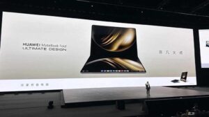 Технології - Huawei показала перший у світі ПК зі складаним екраном