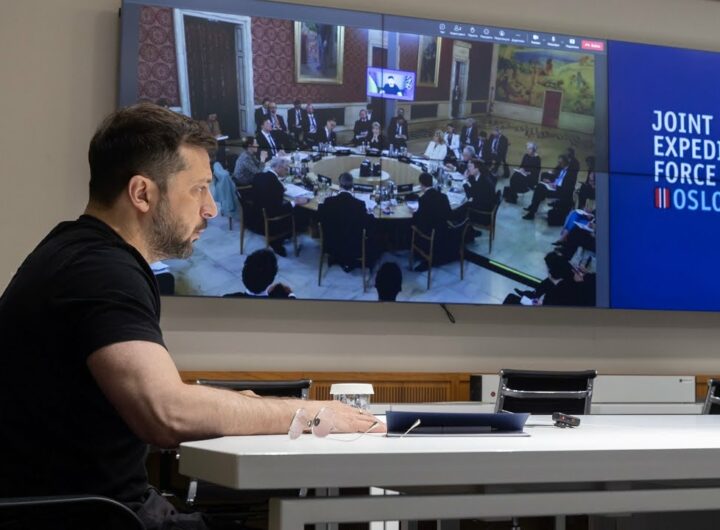 Виступ Президента Володимира Зеленського на саміті країн – учасниць JEF
