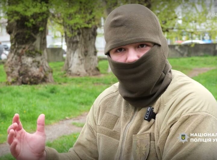 Про знищення російської техніки – розповів боєць стрілецького батальйону поліції на псевдо Слон