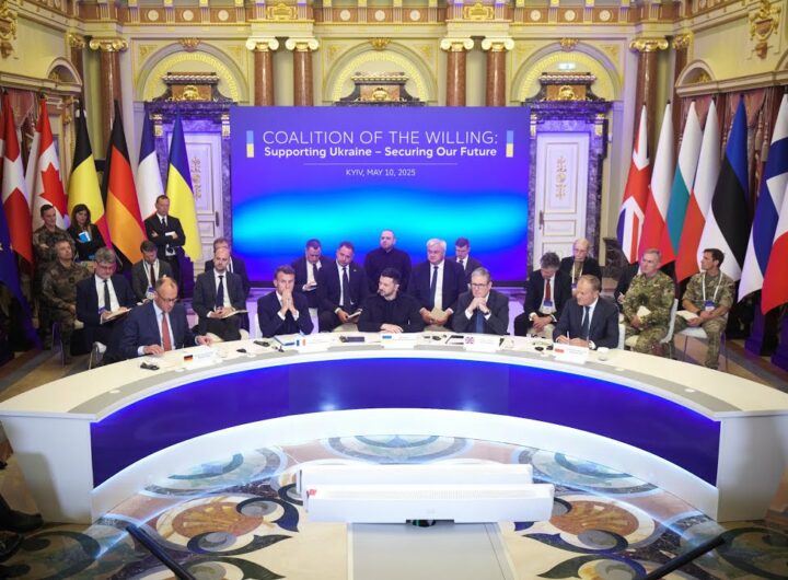 Участь Володимира Зеленського в засіданні лідерів країн коаліції охочих