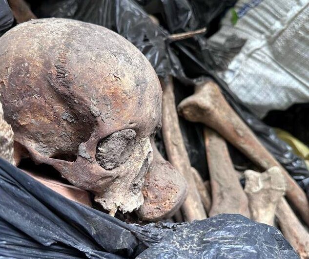 Новини України - Скандал у Києві: знайдено 10 тон людських кісток