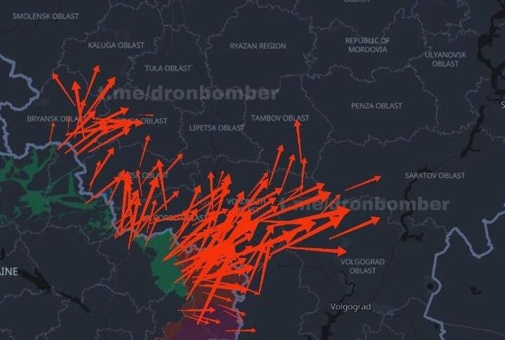 Новини світу - У РФ скаржаться на масовану атаку БПЛА