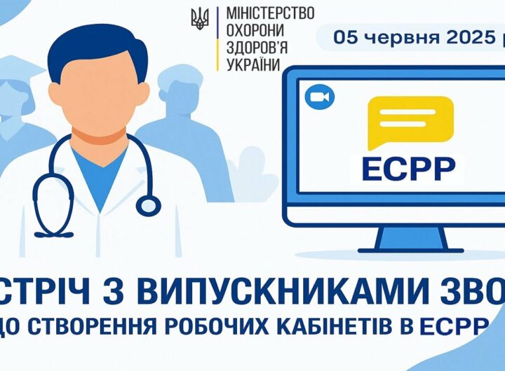 "Інтернатура-2025. Створення кабінетів у новій системі електронного розподілу (ЕСРР)"