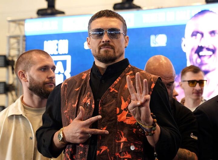 Новини спорту - Підготовка до реваншу: Усик показав спаринг з ексчемпіоном Амосовим
