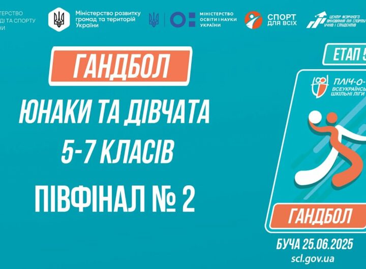 14:45 ГАНДБОЛ | Юнаки та дівчата 5-7 класів | Півфінал №2 | Пліч-о-пліч: Етап 5