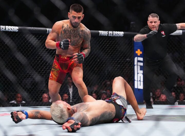 Без категорії - UFC: Топурія став чемпіоном у легкій вазі, достроково здолавши Олівейру