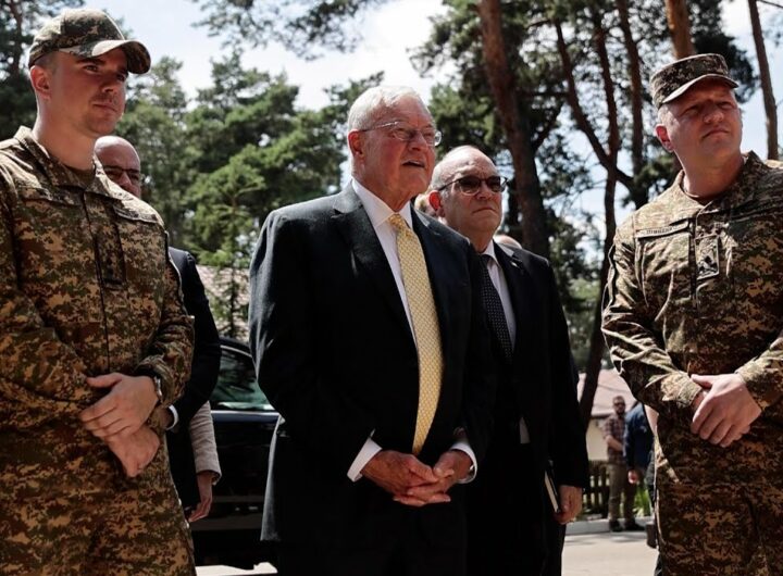 General Keith Kellogg has visited training locations of the National Guard of Ukraine