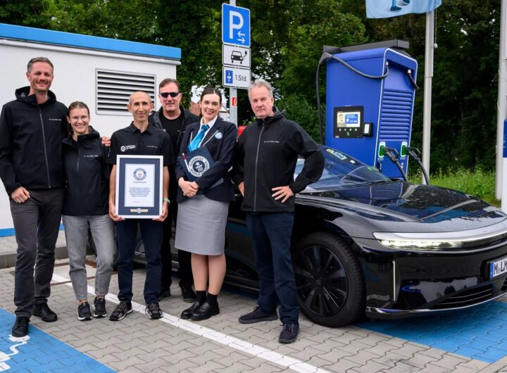 Авто новини - Електрокар Lucid встановив світовий рекорд з пробігу на одній зарядці