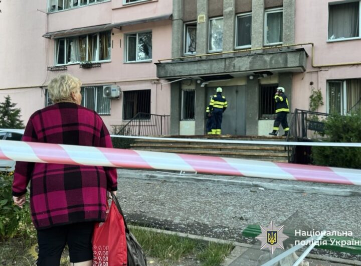Новини України - Поліція показала фото наслідків атаки по Черкасах