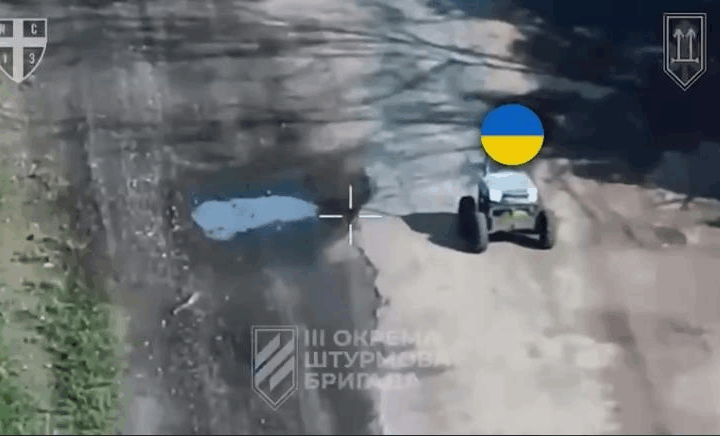 Новини України - Росіяни здались в полон наземним роботам