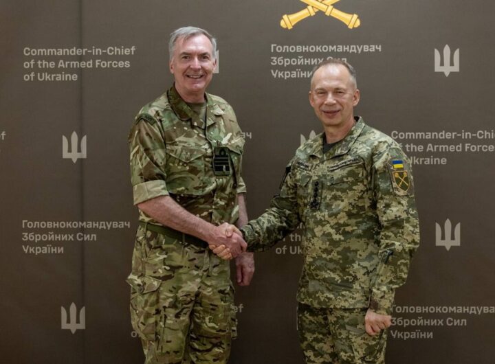 Новини України - Сирський зустрівся з начальником Штабу оборони Британії