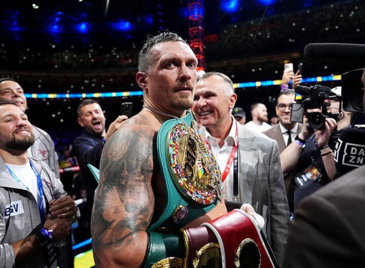 Новини спорту - Усик не залишився байдужим і подякував глядачам за підтримку
