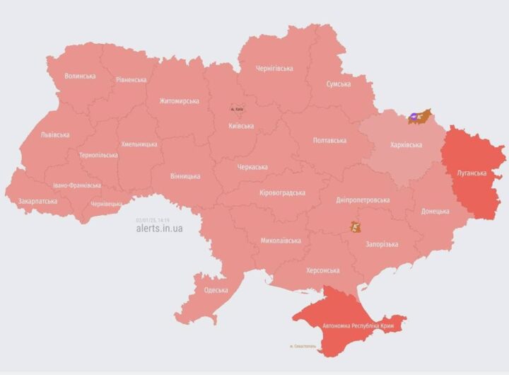 Новини України - В Україні оголошена масштабна повітряна тривога через зліт МіГ-31К