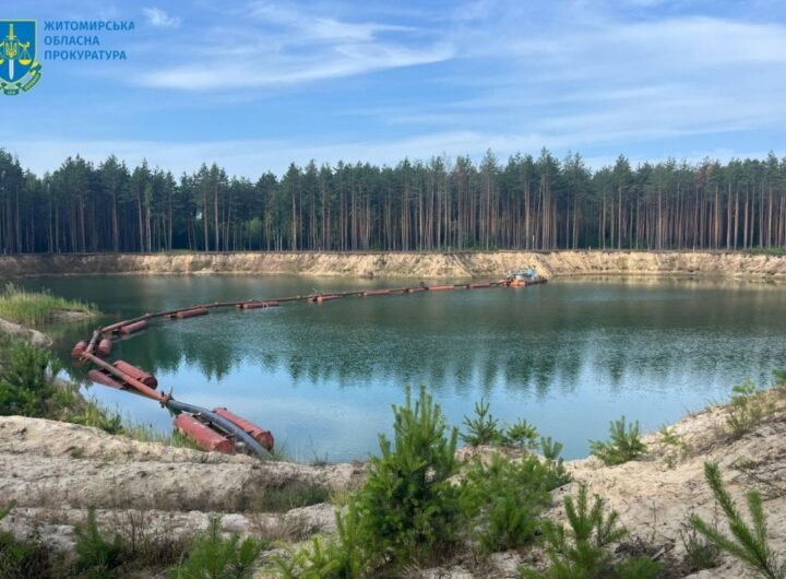Новини України - Видобуток піску на Житомирщині заподіяв шкоду довкіллю на 2,5 млрд