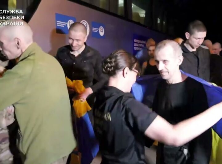 СБУ показала відео з обміну полоненими 23 липня