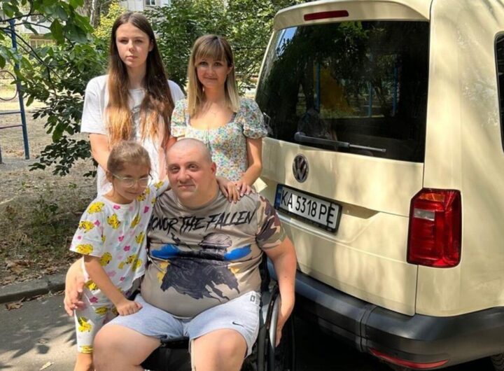 Новини України - Благодійники надали ветерану 66-ї ОМБр інклюзивне авто
