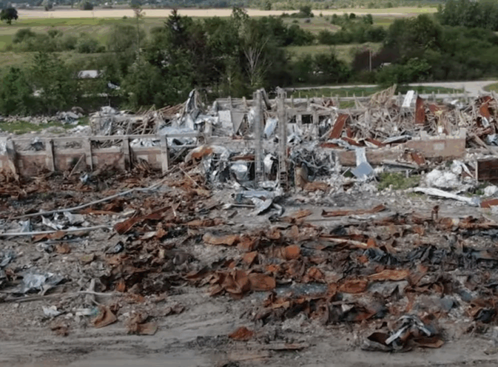 Новини України - Епіцентр вибуху під Житомиром показали з висоти