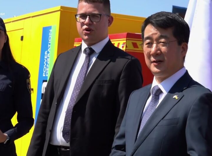 ДСНС України отримала від Посольства Республіки Корея в Україні автобуси та генератори