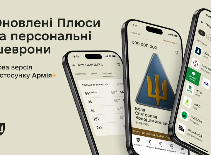 Персональні шеврони, оновлення Плюсів: нова версія Армія+