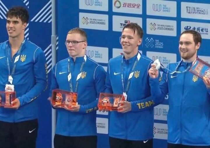Новини спорту - На Всесвітніх іграх у запливах підводного плавання в України три нагороди