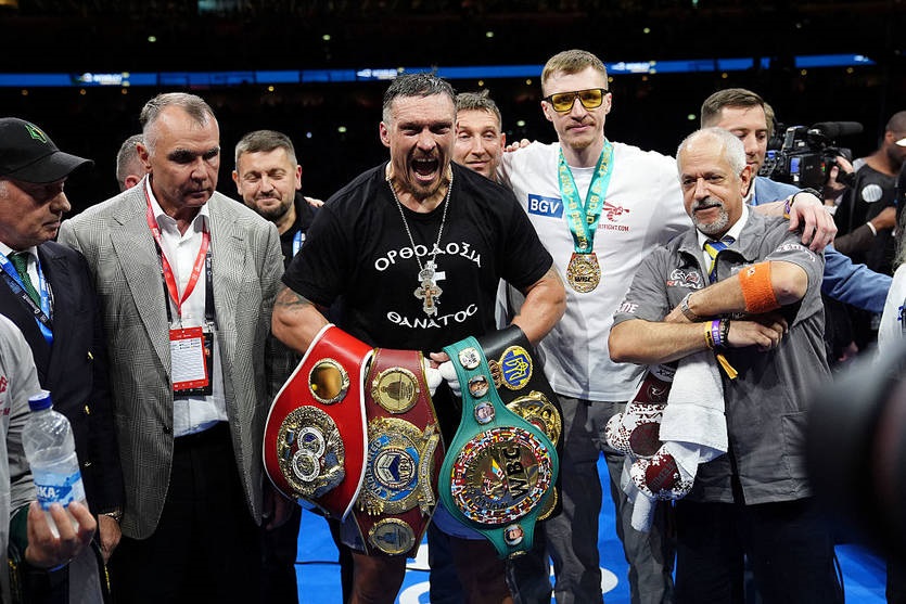 Новини спорту - Олександр Усик продовжує верховодити в рейтингу P4P від The Ring