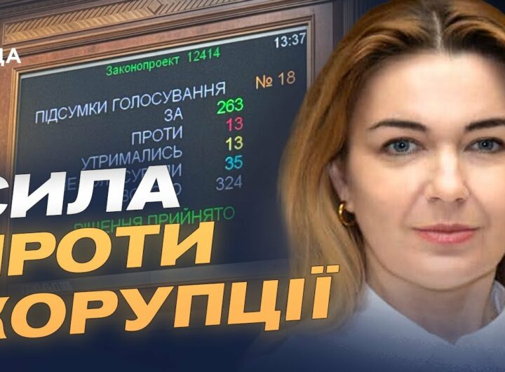 Як новий закон вплине на антикорупційні органи — пояснює народна депутатка Олена Мошенець