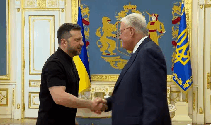 Новини України - Зеленський з Келлогом обговорили тиск на РФ