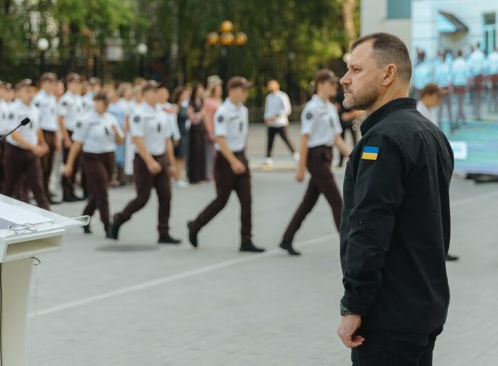 🔔 Майбутнє України – дійсно у ваших руках | Ігор Клименко відвідав урочистості у ліцеї МВС