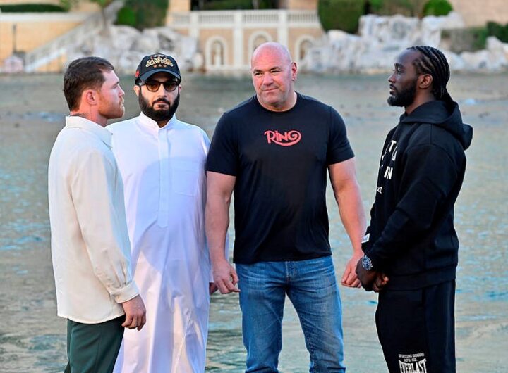 Новини спорту - Альварес - Кроуфорд: перша дуель поглядів