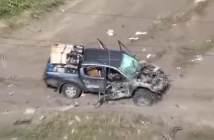 Новини України - Авто журналістів 5 каналу підірвалося на магнітній міні під Покровськом