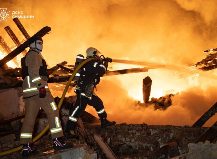 Новини України - ДСНС показала наслідки удару по Сумах