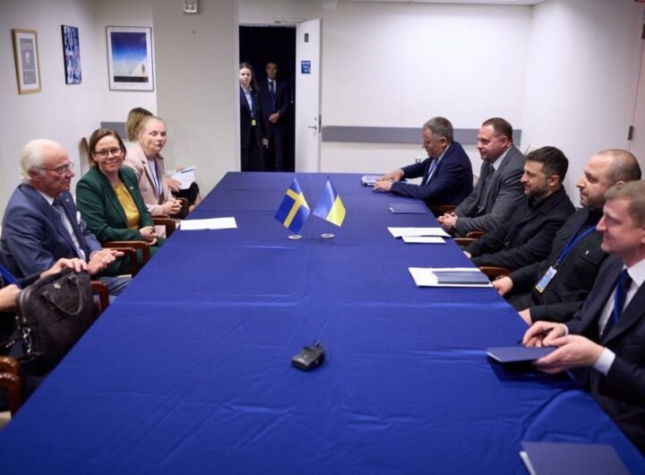 Новини України - Зеленський зустрівся з королем Швеції