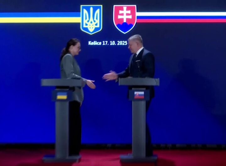 17.10.2025 Заяви Ю. Свириденко та Р. Фіцо для представників медіа