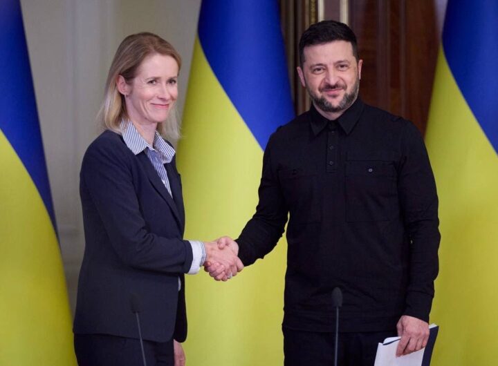 Спільна пресконференція Володимира Зеленського і Каї Каллас