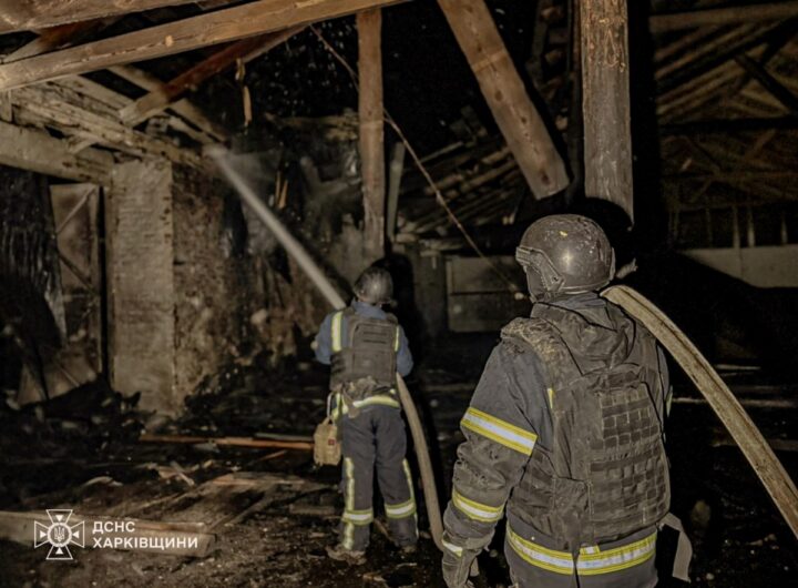 Новини України - У ДСНС показали наслідки атаки дронів на Чугуїв