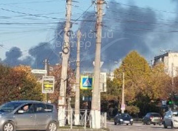 Новини України - В Криму гриміли вибухи: загорілась нафтобази