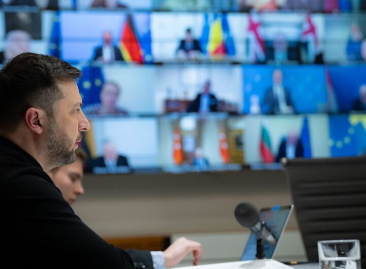 Виступ Володимира Зеленського під час засідання Коаліції охочих