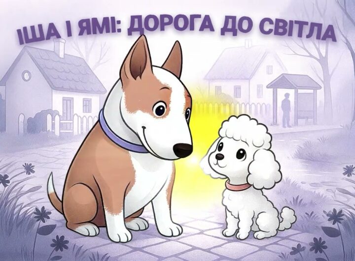 🐶 Іша і Ямі: дорога до світла ✨ казка для дітей