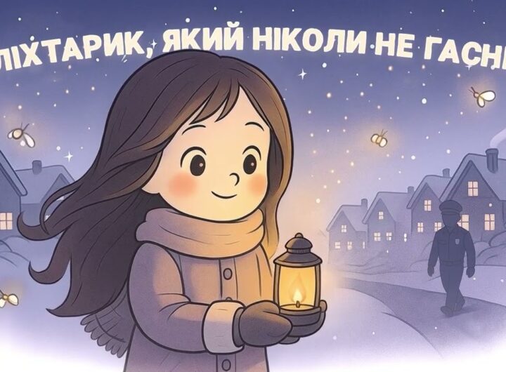 🔦 Ліхтарик, який ніколи не гасне ✨ казка для дітей
