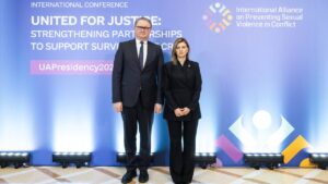 Олена Зеленська взяла участь у Міжнародній конференції із запобігання сексуального насильства