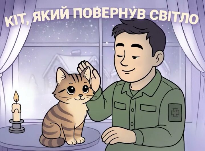 😺 Кіт, який повернув світло ✨ казка для дітей
