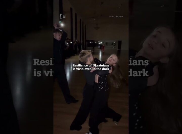 Ukrainians' resilience is vivid even in the dark