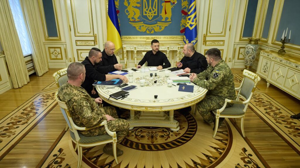 Спілкування Володимира Зеленського та членів Ставки Верховного Головнокомандувача з журналістами