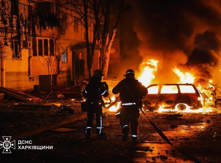 Харків: 32 постраждалих, пожежі та руйнування після нічного удару БпЛА